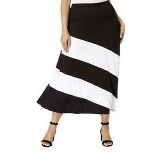 INC International Concepts Striped Maxi Skirt